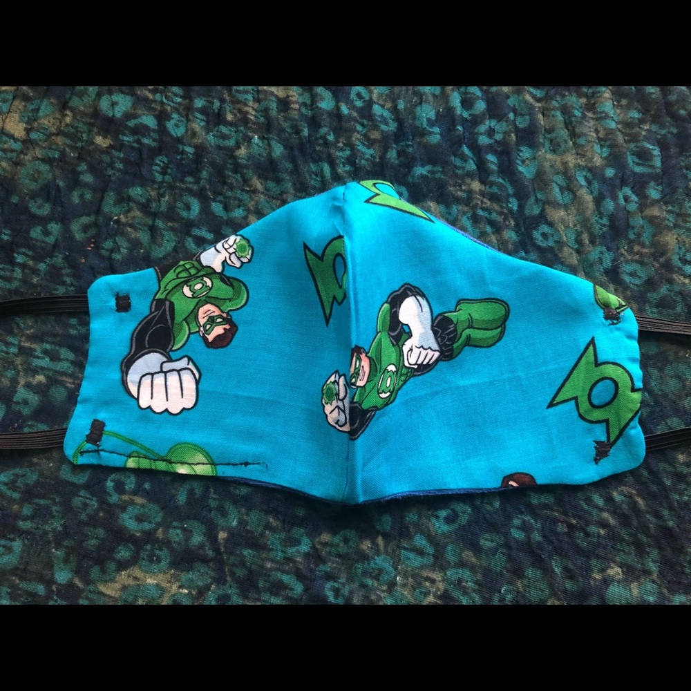 Green Lantern face mask